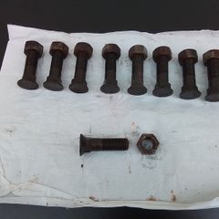 9.3/4" x 2.3/4 "UNF Studs.