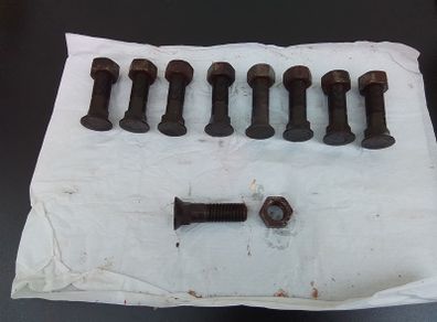 9.3/4" x 2.3/4 "UNF Studs.