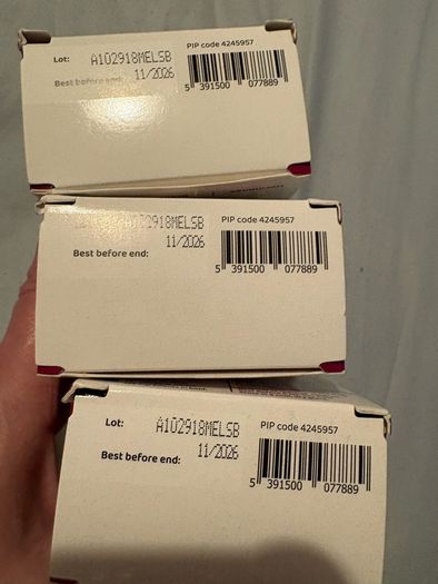 3 boxes of Menomin capsules