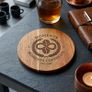 2 Coasters acasia wood Image 10