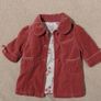 Monsoon Designer pink velvet Coat Image 2