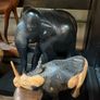 Vintage Carved wooden figures c1970 Image 3