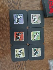 Panda Coasters