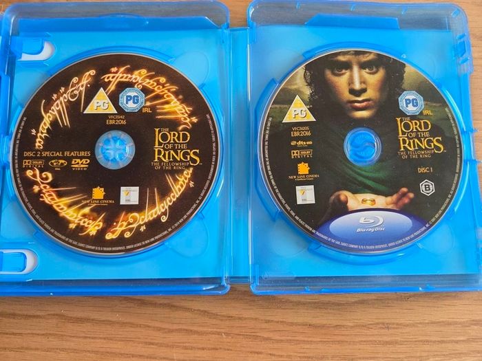 Lord of the Rings Trilogy Blu-Ray