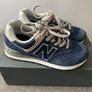 New Balance 574 UK5 1/2 Core Blue White Classics Navy ML574EVN Image 5