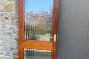 Hardwood Glass Door