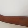 Vintage Leather Belt / Lacoste Real Leather Belt / Lacoste and Crocodile Tooled Belt Image 5