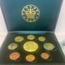 United Kingdom Scotland 2003 pattern prototype euro proof coin collection three graces gold plated Image 2