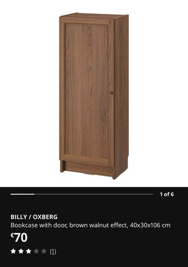 2 Ikea Billy Bookcases