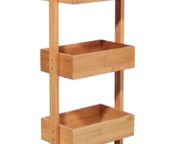 main image for ad BRAND NEW 3 bamboo bath organizers 2 and 4 levels