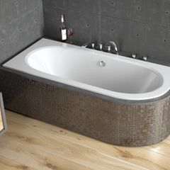 Avita Slim Left asymmetric bathtub170x75cm
