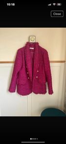 Gallery Pink Blazer Size 10