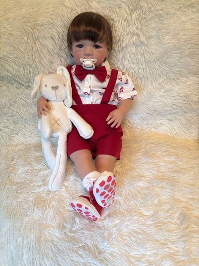 Reborns By Laura.  Cheeky, Chappy Alfie is back! 24inch Heavy, Weighted Reborn Doll