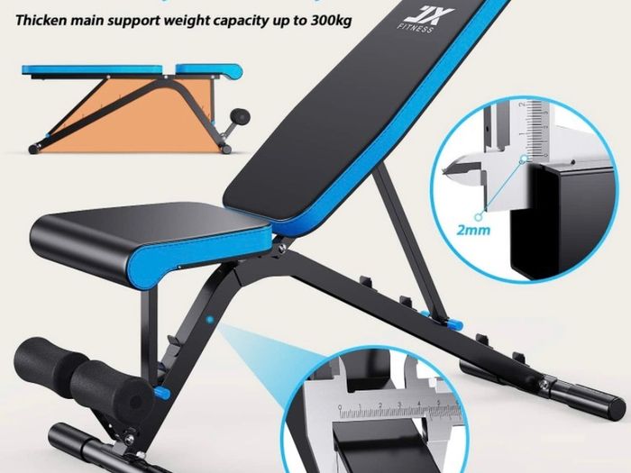 Adjustable Weight Bench Incline Decline Flat Workout Bench 90 Degree Upright Home Training Sit up Gym Bench (FREE POSTAGE)