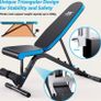 Adjustable Weight Bench Incline Decline Flat Workout Bench 90 Degree Upright Home Training Sit up Gym Bench (FREE POSTAGE) Image 4