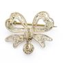 Vintage 835 Silver Bow Brooch Image 2