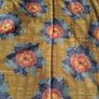 vintage fabric, screen printed fabric Image 2