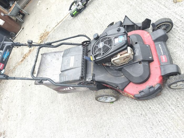 toro walk behind lawnmower