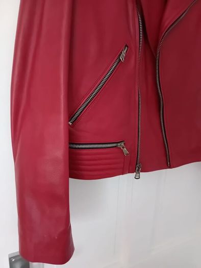 Women Genuine Leather Jacket - Spanish Designer Corty Bennett - UK 12 to 14 - BNWT RRP 450