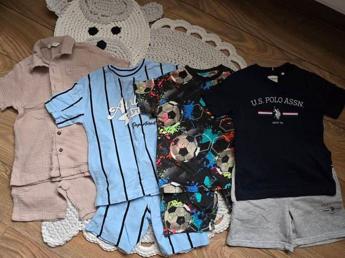 Big bundle boy clothes 5-6 years + shoes and gift