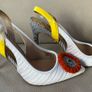 River Island White High Heel shoes Image 3