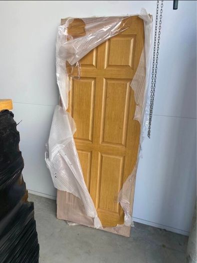 Solid Core Oak engineered doors - Still in wrapper