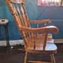 Wooden Rocking Chair Image 3