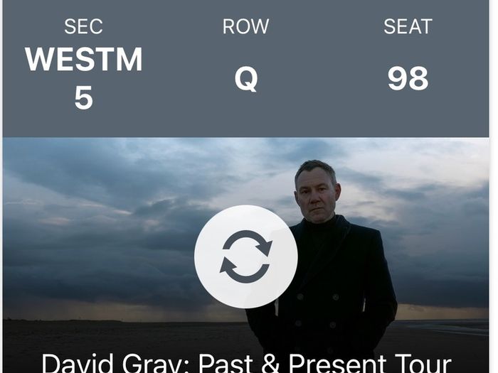 David Gray tickets