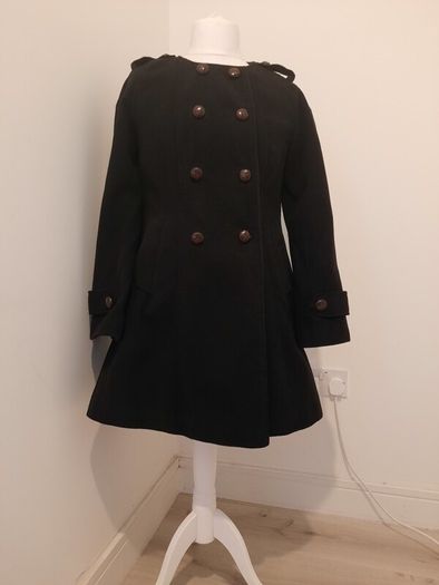 Black coat size 12