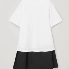 COS Combi White Black Shirt Dress Size M BNWT