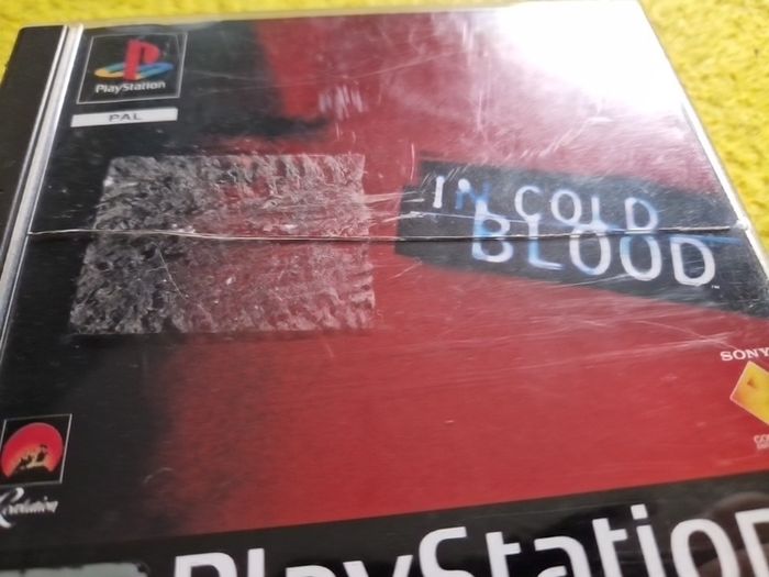 In Cold Blood PlayStation1 Ps1 PlayStation2 Ps2 games Original