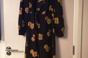 Black Dress with Yellow Flowers