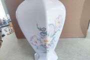 Vintage ELPEC Floral Vase Porcelain Ceramic 24cm Tall