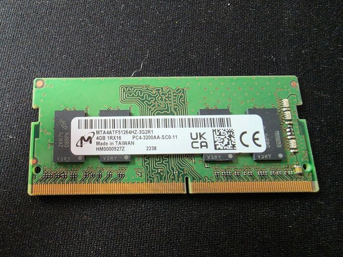 Micron 4gb Ddr4 3200mhz Laptop Ram Sodimm