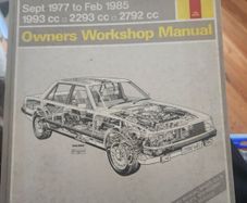 Ford Grenada Owners Workshop Manual. Large Volume Hardback In Good Condition.