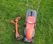 lawnmower and strimmer