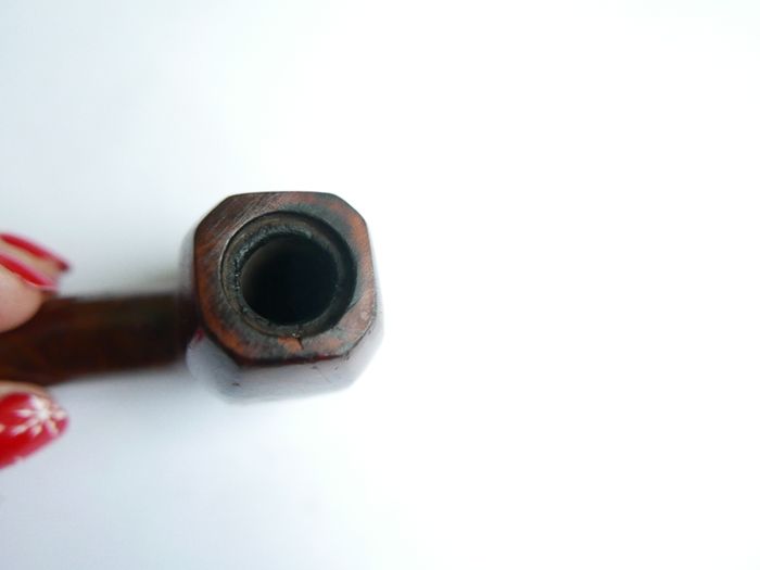 Vintage Alpina Horn Stem Pot Estate Pipe