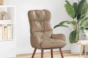 Armchair Cappuccino Artificial Leather