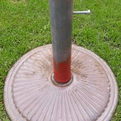 Cast Iron Outdoor Umbrella Stand