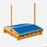 sandpit with the roof with UV protection Image 2