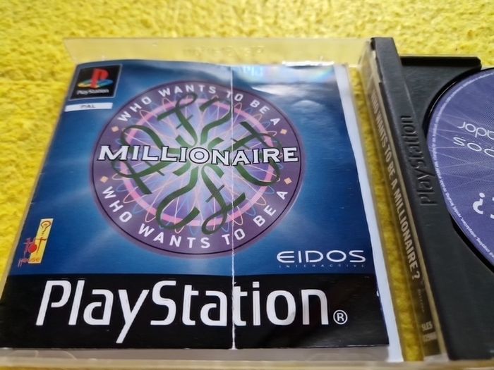 Who wants to be a millionaire PlayStation1 ps1 PlayStation2 ps2 games Original