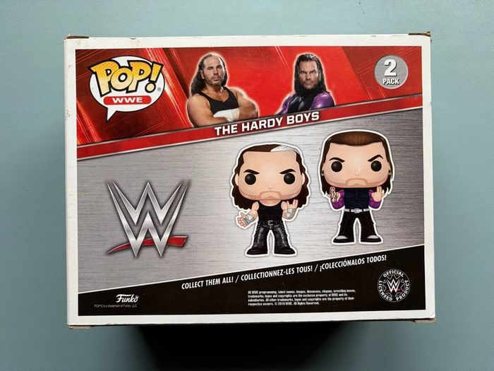 Funko Pop - The Hardy Boyz 2 Pack - WWE Wrestling - Vinyl Action Figure