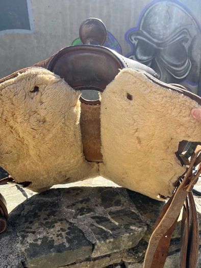 Vintage Western Trail Saddle
