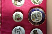 small commemorative pin dish style plate: