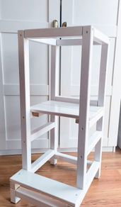 Kitchen helper. Kitchen stand for toddlers. Montessori