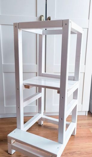 Kitchen helper. Kitchen stand for toddlers. Montessori