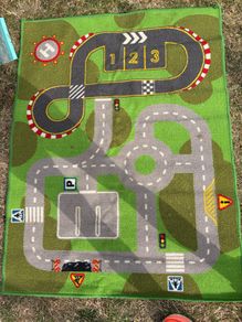 IKEA LILLABO Kids Car Play Mat Rug (75cm x 133cm