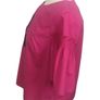 Studio preen pink & Navy embroidered short bell sleeve blouse size 12 includes postage Image 5