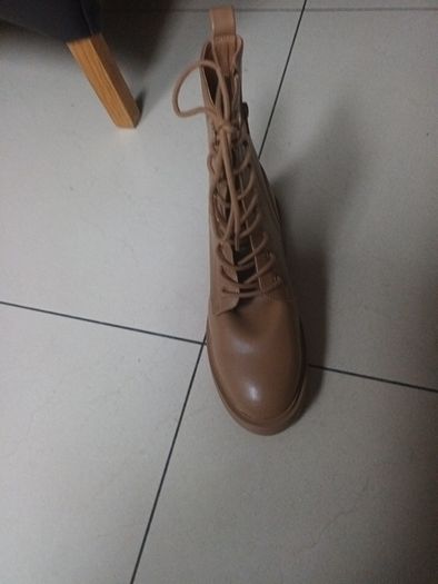 Primark Camel  8 Hole  Ankle Boots.  S.6.   B.N.W.T.