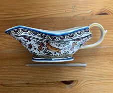 Portuguese Hand-Painted Gravy Boat